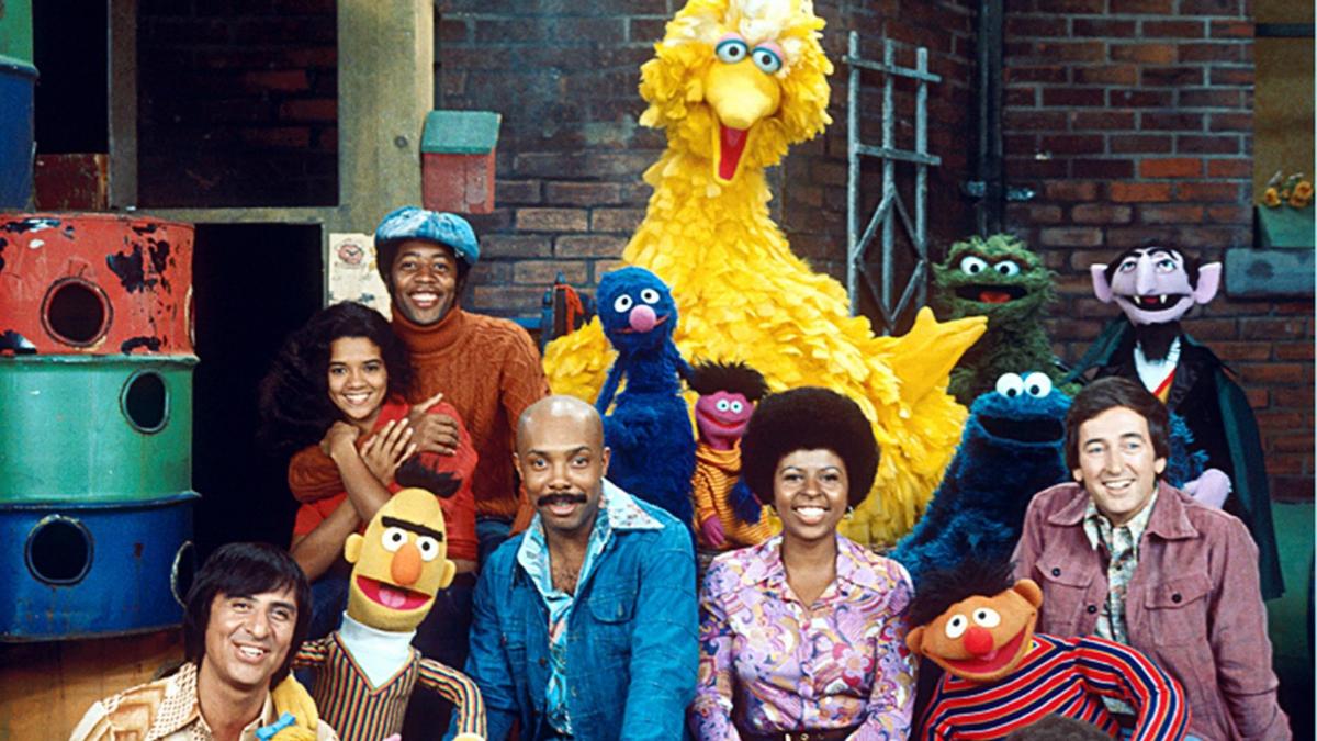 The original cast of Sesame Street