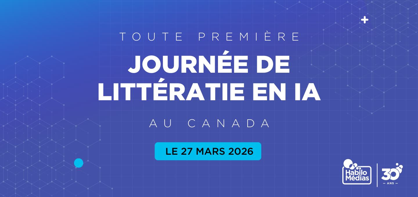 Toute première Journée de littératie en IA au Canada – Le 27 mars 2026.