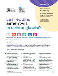 Leçon: les requins aiment-ils la crème glacée?