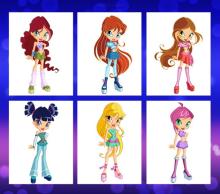 Options de personnalisation de l’avatar dans le monde virtuel de Winx