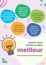 Rendre notre monde en ligne meilleur - #JourneeCitoyenneteNumerique