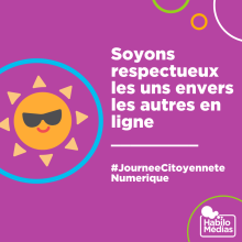 Soyons respectueus les un envers les autres en ligne