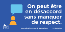 On peut être en désaccord sans manquer de respect.