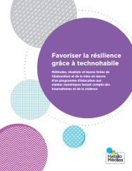 Rapport : Favoriser resilience grace technohabile